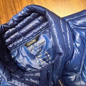 Women's Calvin Klein Performance Premium Down Full Zip Puffer Vest Size Large